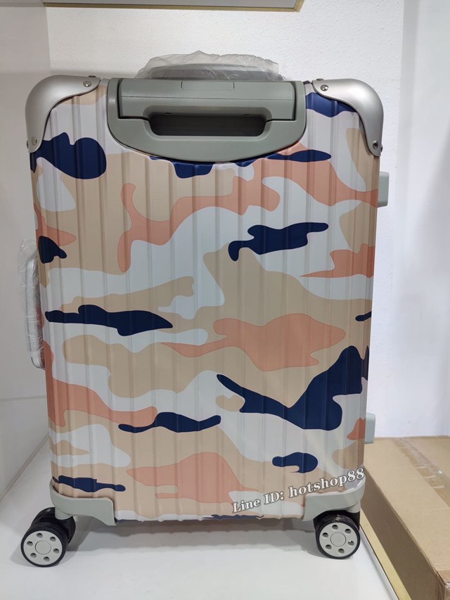 RIMOWA/日默瓦original cabin21寸迷彩登機箱行李箱拉杆箱 gdx1041